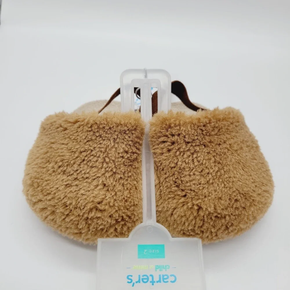 NEW Carter's Child Of Mine Baby Alya Clogs Girls Brown Size 2